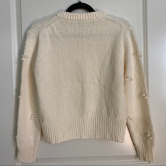 Madewell Dotted Bobble Pullover Sweater - Picture 5 of 8